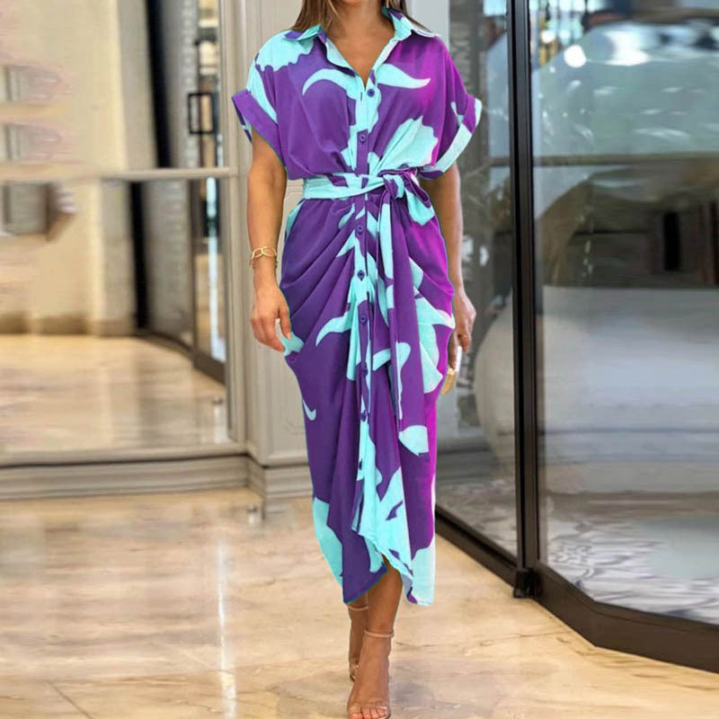 Robe Chemise Ceinturée