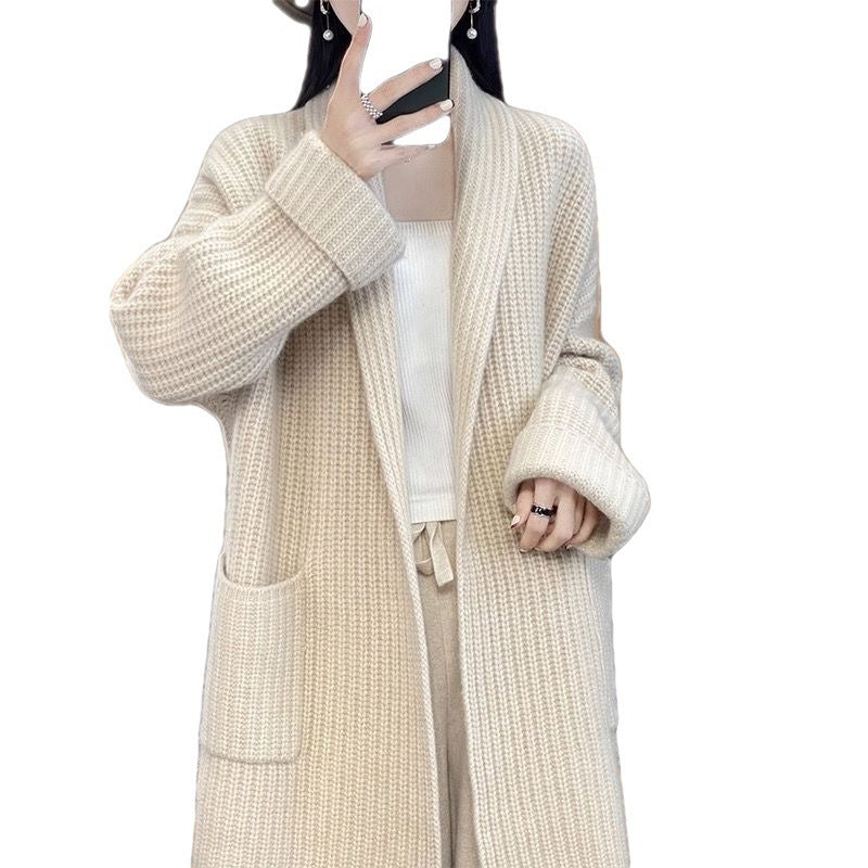 NIVANOO | Manteau Long Décontracté et Élégant