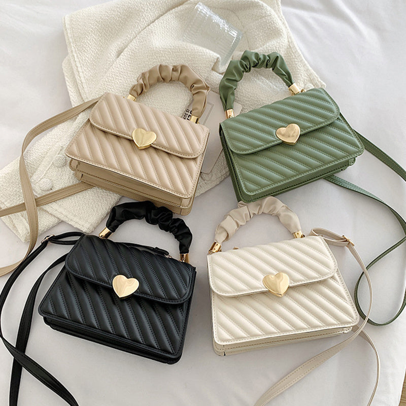NIVANOO | Sac Tendance avec Détail Cœur Doré