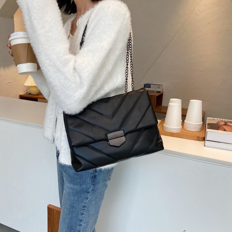 Sac Bandoulière Femme en Simili Cuir Brodé