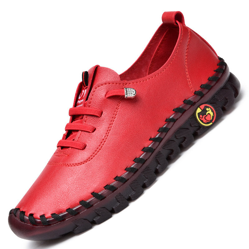 NIVANOO | Mocassins Confort en Cuir Souple