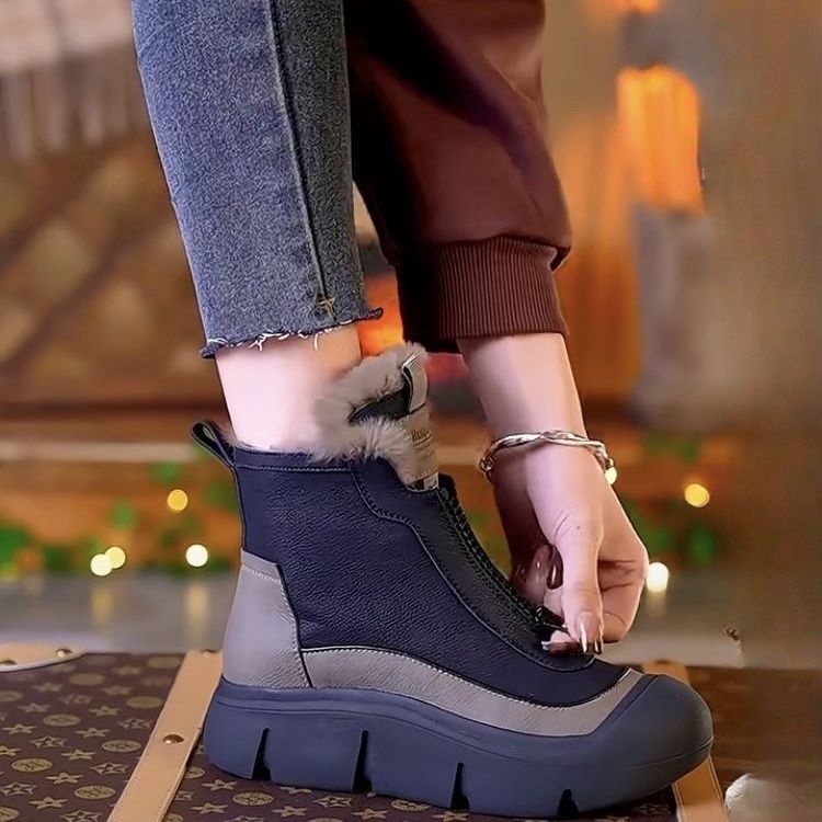 NIVANOO | Bottines Légères & Élégantes à Semelle Souple