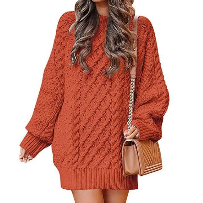 NIVANOO | Pull Oversize Torsadé Moderne
