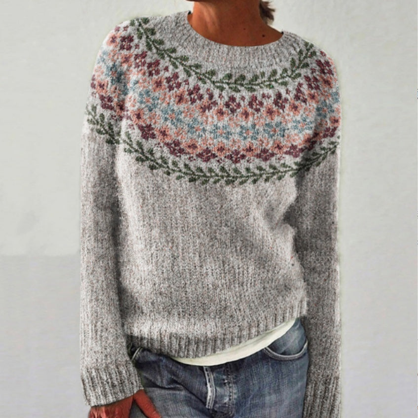 NIVANOO | Pull-Over Élégant à Silhouette Flatteuse
