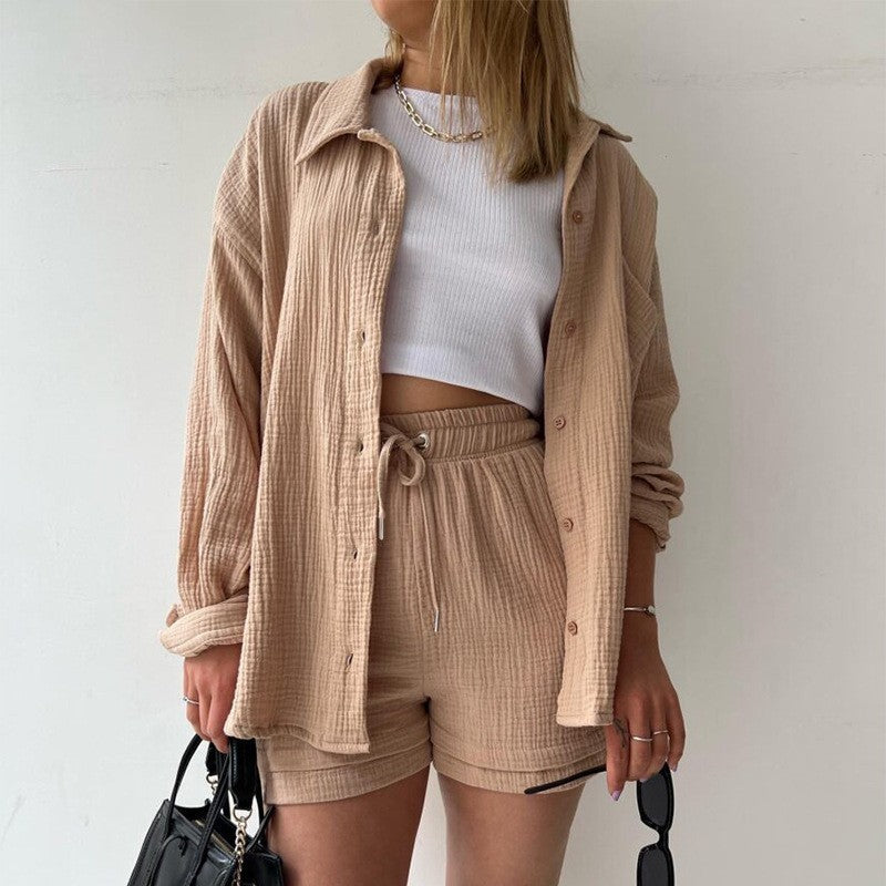 Ensemble Fluide Chemise & Short