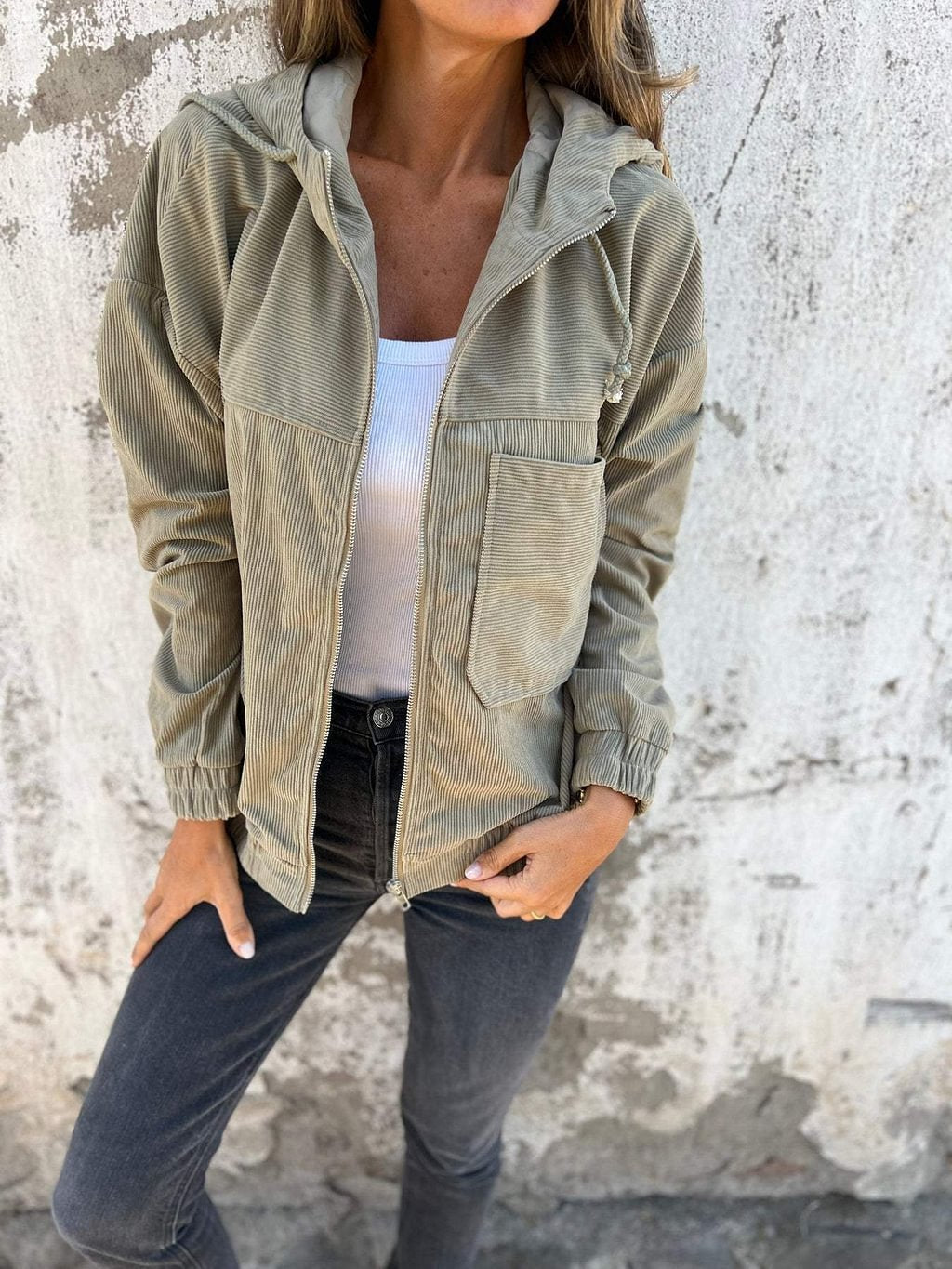 NIVANOO | Veste à Capuche