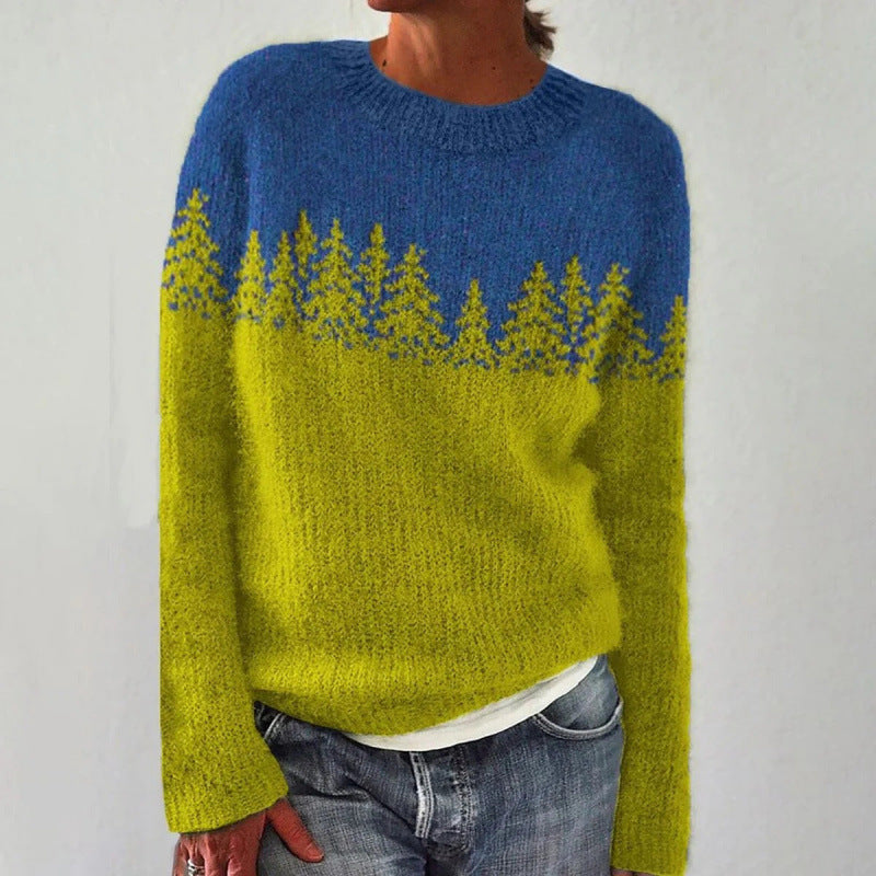 NIVANOO | Pull-Over Élégant à Silhouette Flatteuse