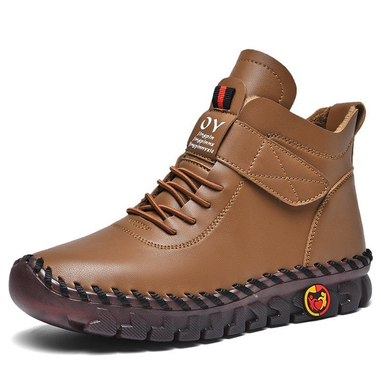 NIVANOO | Bottines d’Hiver Chaudes à Lacets en Fourrure Douce