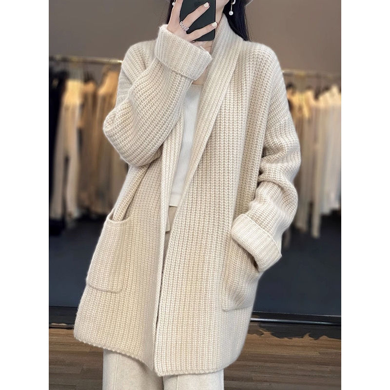 NIVANOO | Manteau Long Décontracté et Élégant