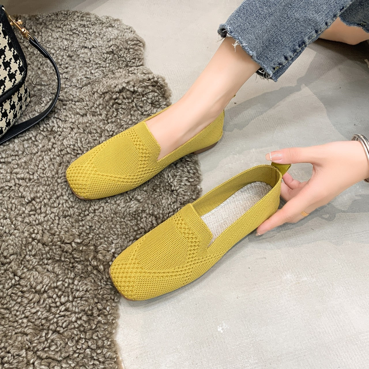 NIVANOO | Baskets Plates à Bout Rond – Confort & Élégance Décontractée