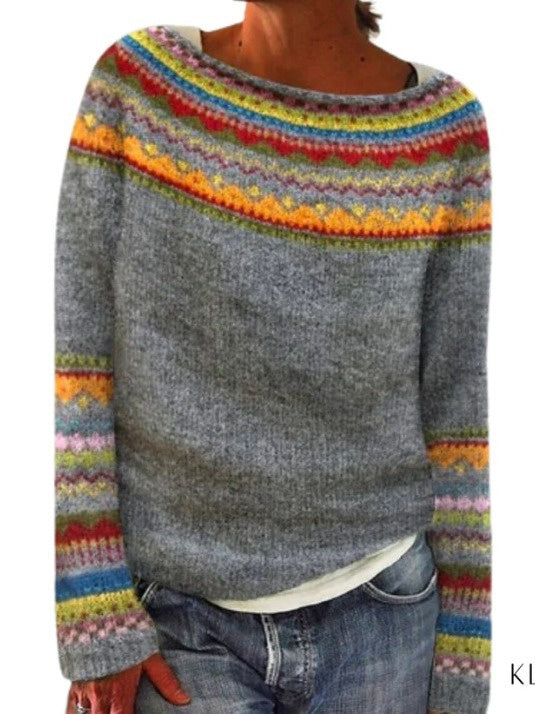 NIVANOO | Pull-Over Élégant à Silhouette Flatteuse