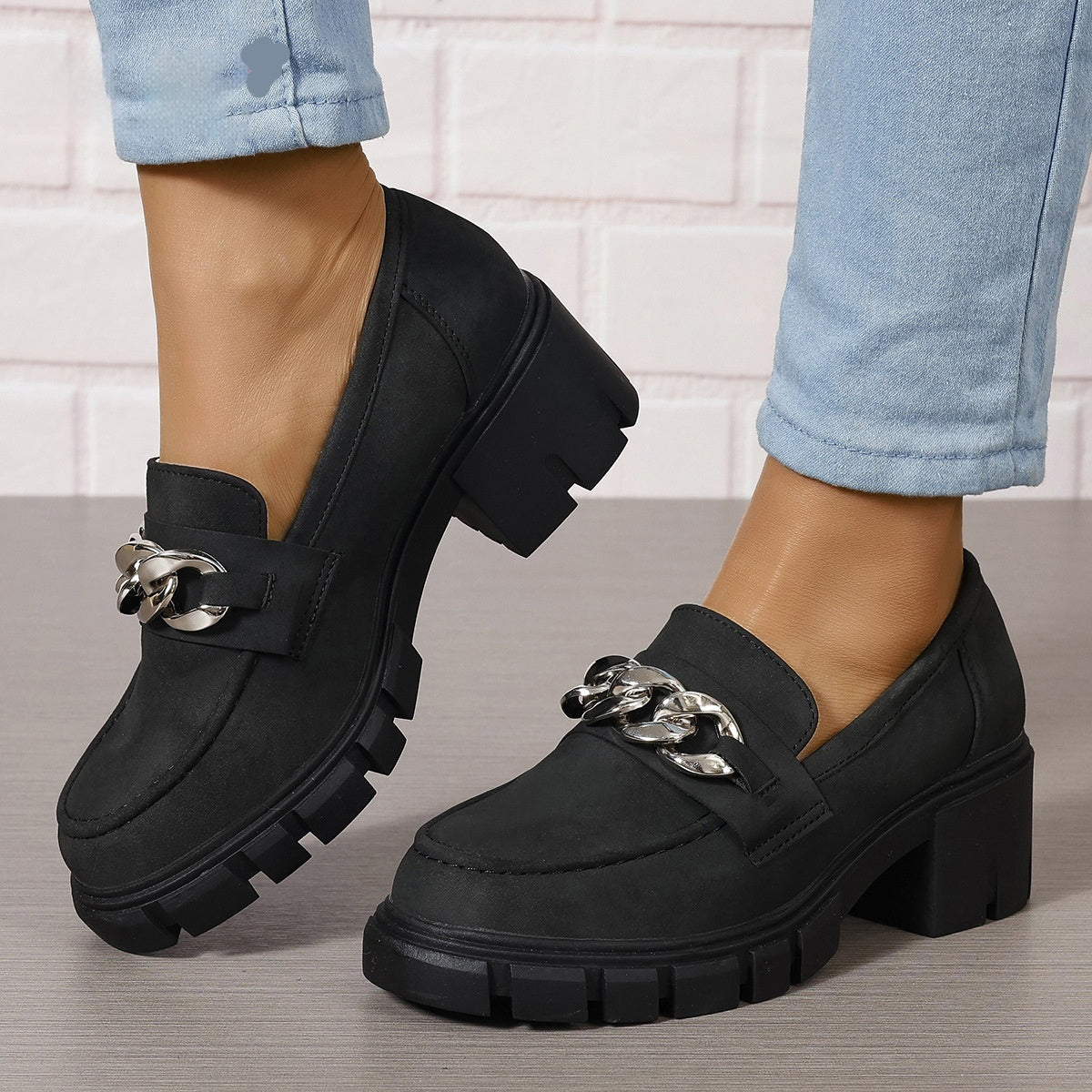 NIVANOO | Chaussures à Chaîne Élégantes