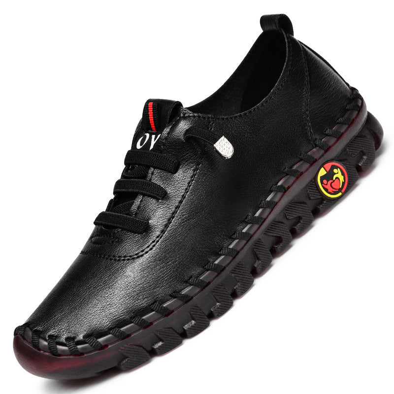 NIVANOO | Mocassins Confort en Cuir Souple