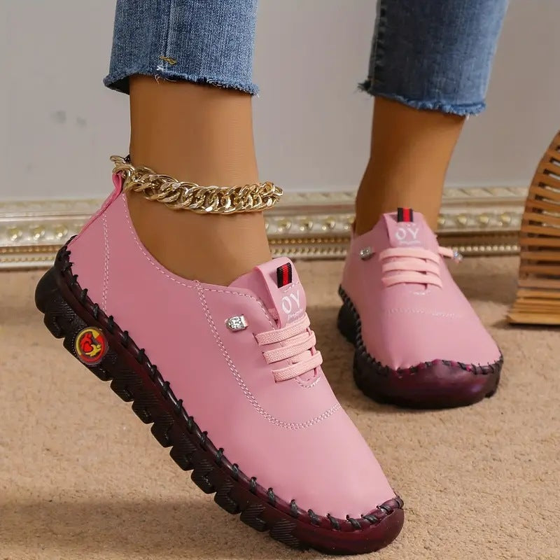 NIVANOO | Mocassins Confort en Cuir Souple