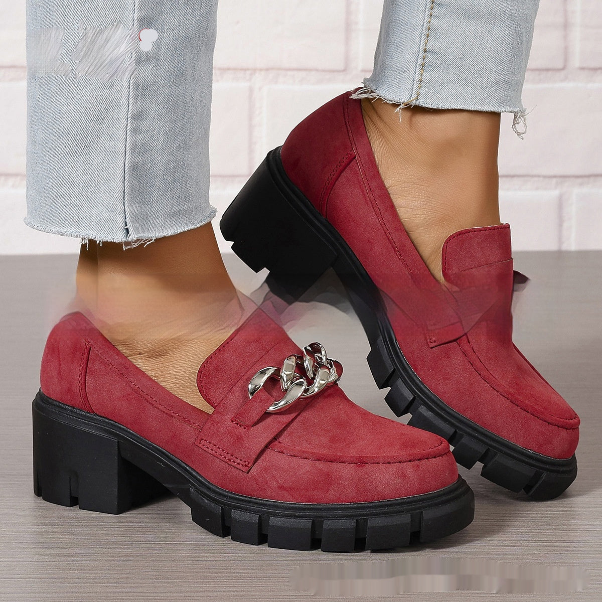 NIVANOO | Chaussures à Chaîne Élégantes