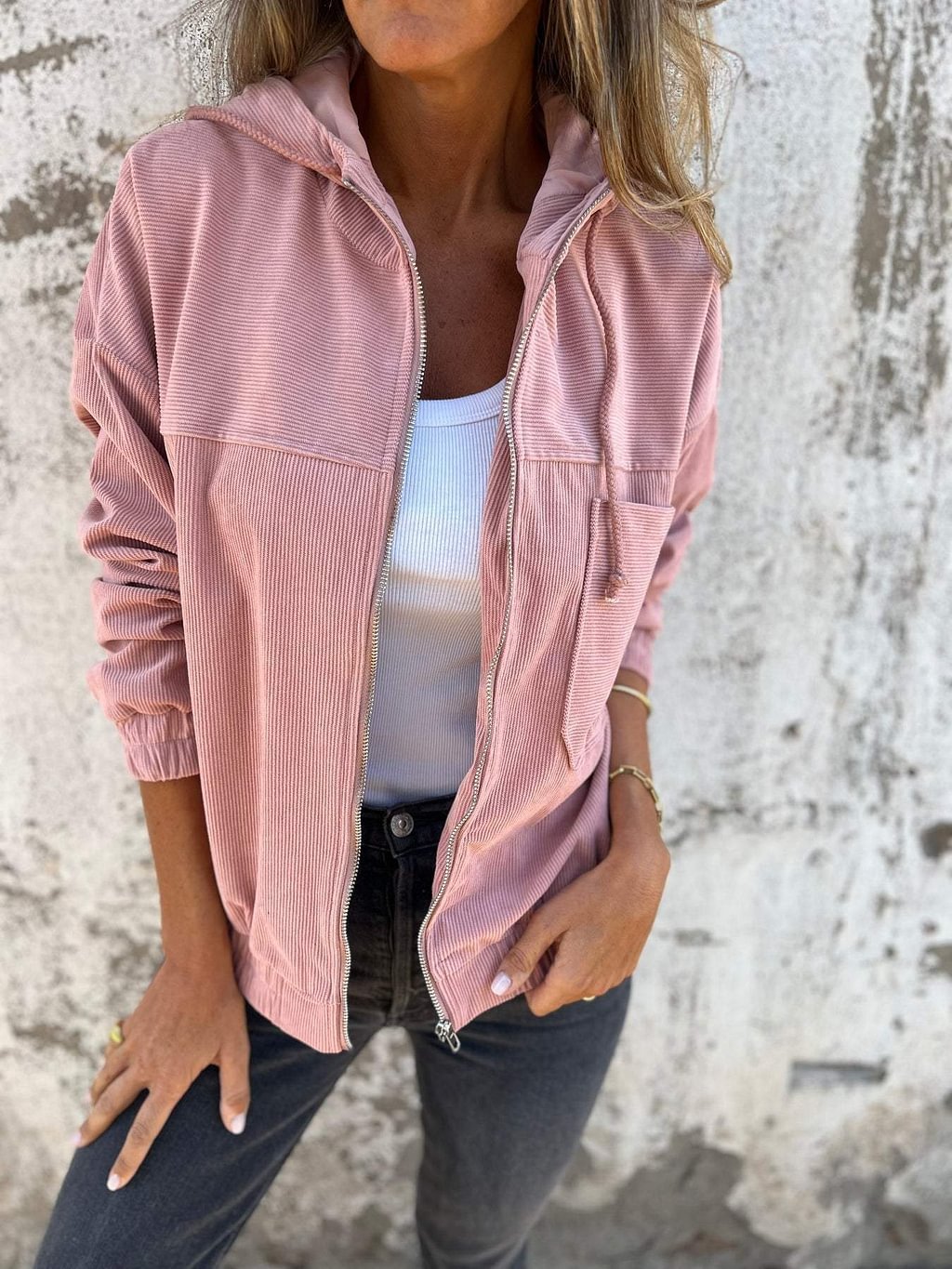NIVANOO | Veste à Capuche