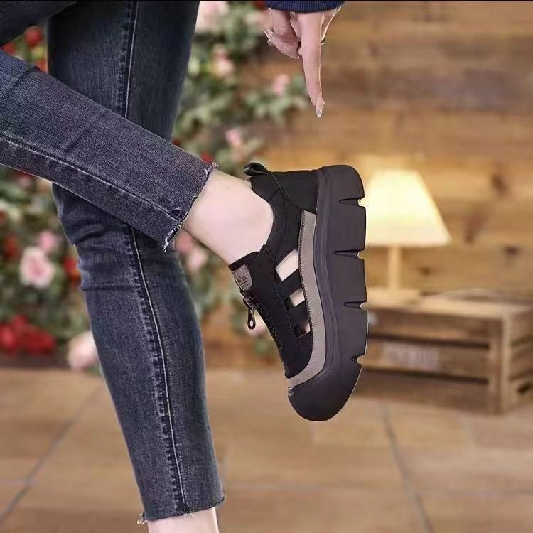 NIVANOO | Chaussures Plateforme à Coupe Aérée
