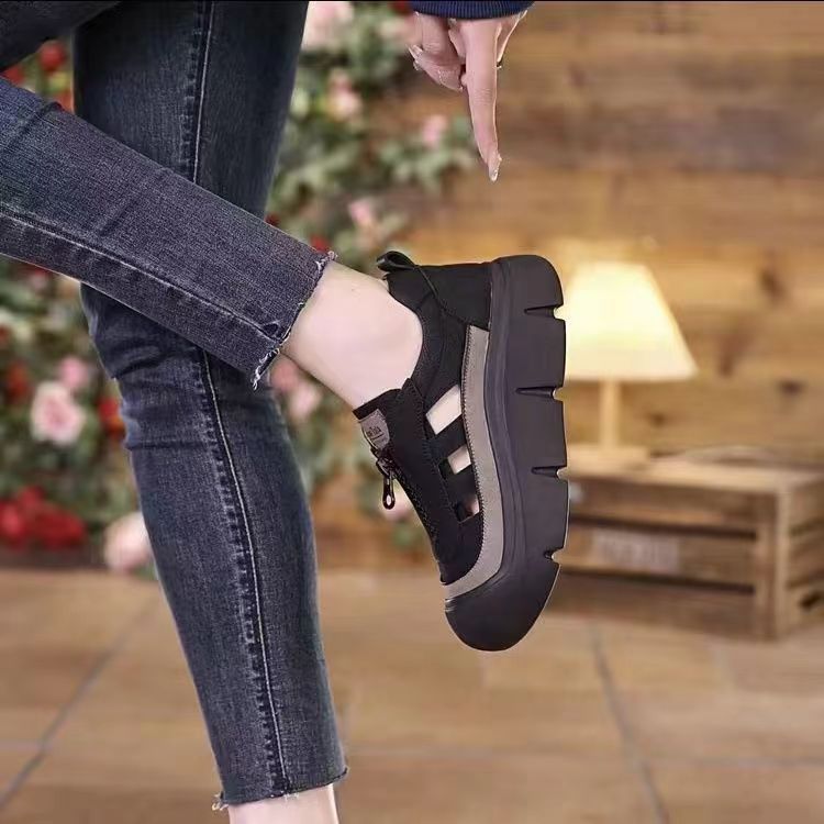 NIVANOO | Chaussures Plateforme à Coupe Aérée