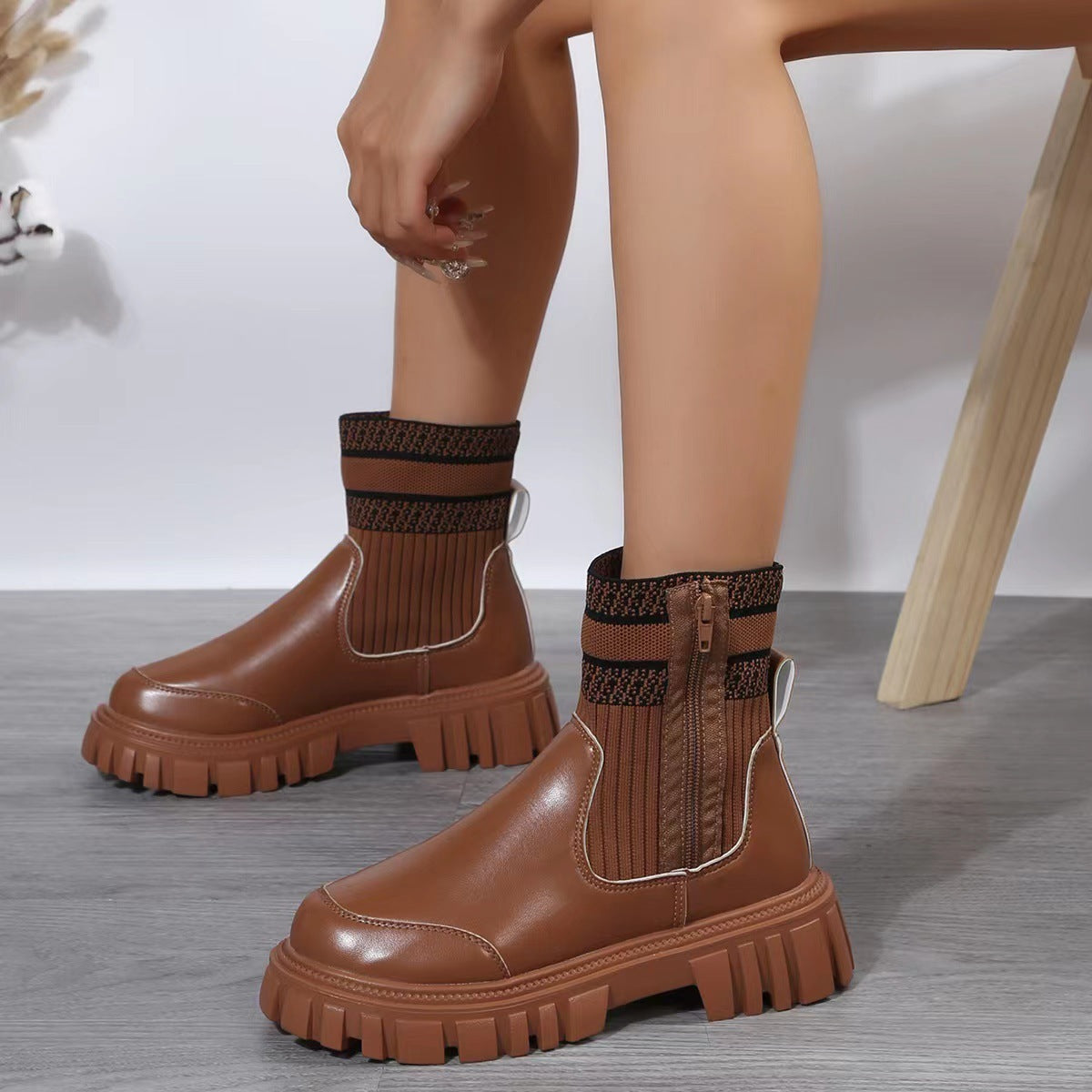 NIVANOO | Bottes Mode Tendance