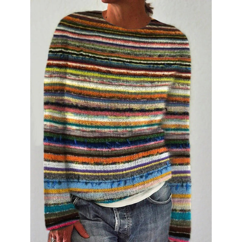 NIVANOO | Pull-Over Élégant à Silhouette Flatteuse