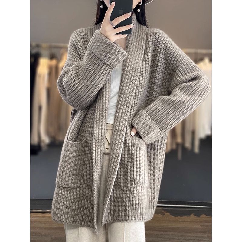 NIVANOO | Manteau Long Décontracté et Élégant