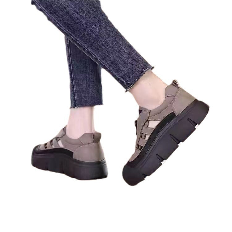 NIVANOO | Chaussures Plateforme à Coupe Aérée