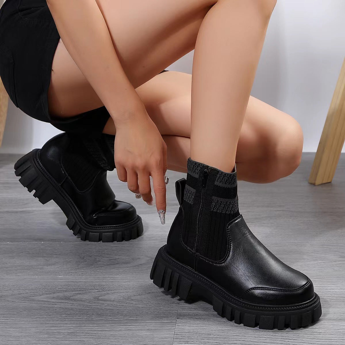 NIVANOO | Bottes Mode Tendance