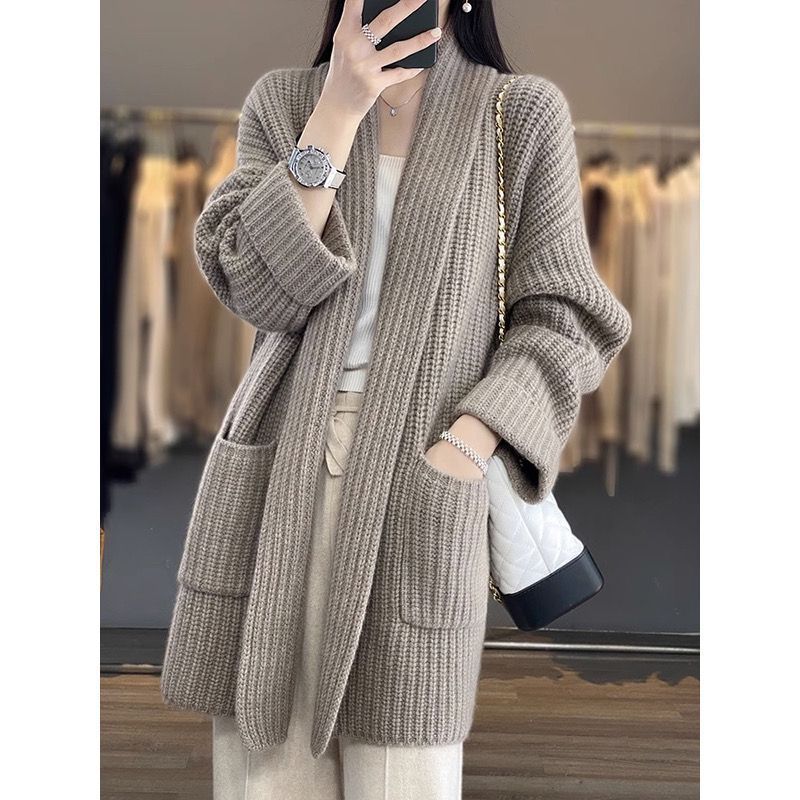 NIVANOO | Manteau Long Décontracté et Élégant