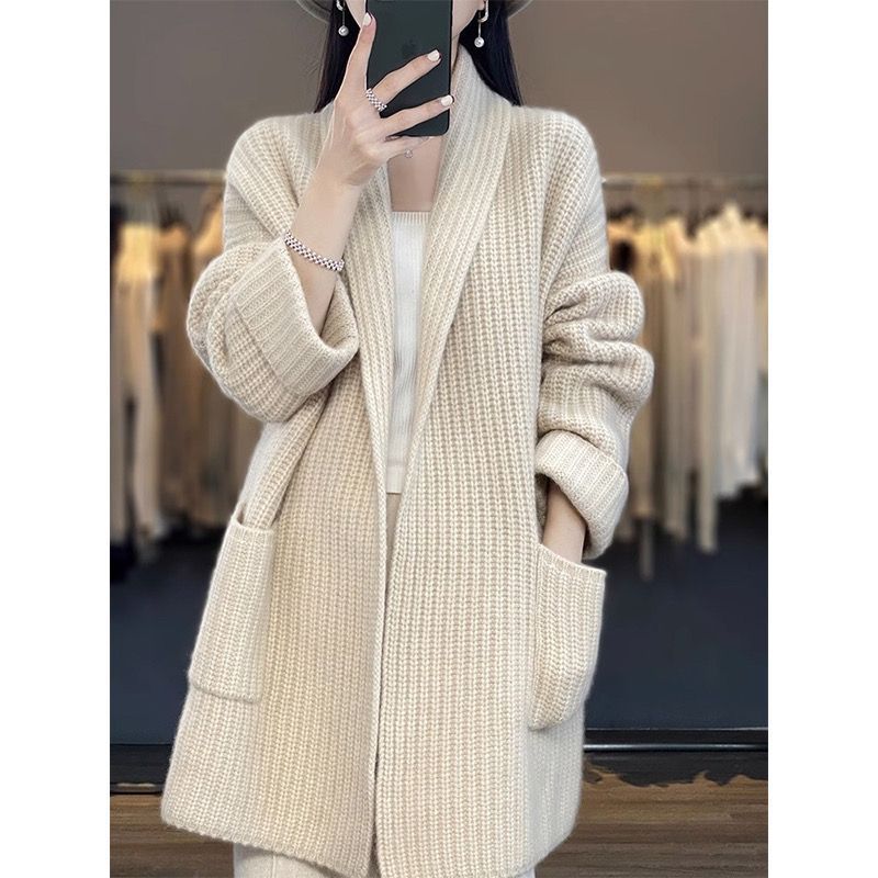 NIVANOO | Manteau Long Décontracté et Élégant