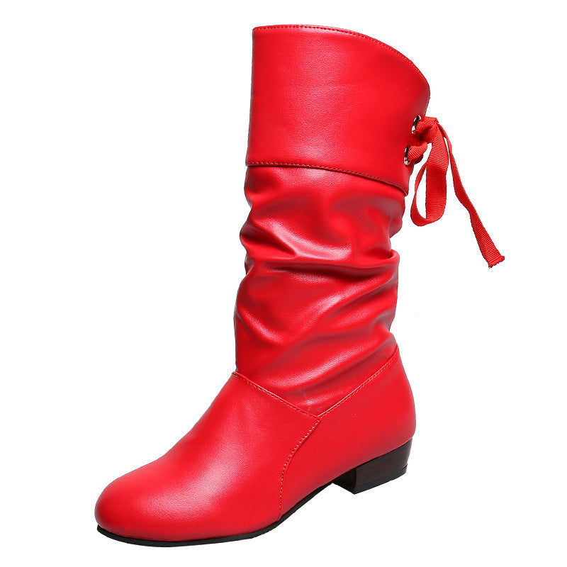 NIVANOO | Bottes Courtes à Bout Rond