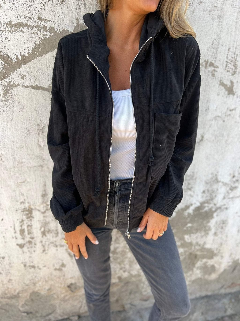NIVANOO | Veste à Capuche