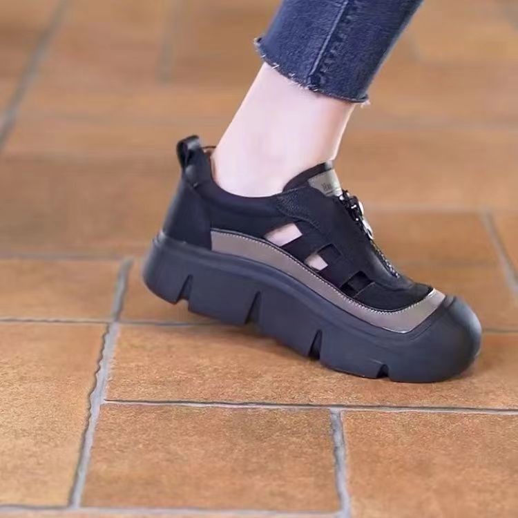 NIVANOO | Chaussures Plateforme à Coupe Aérée