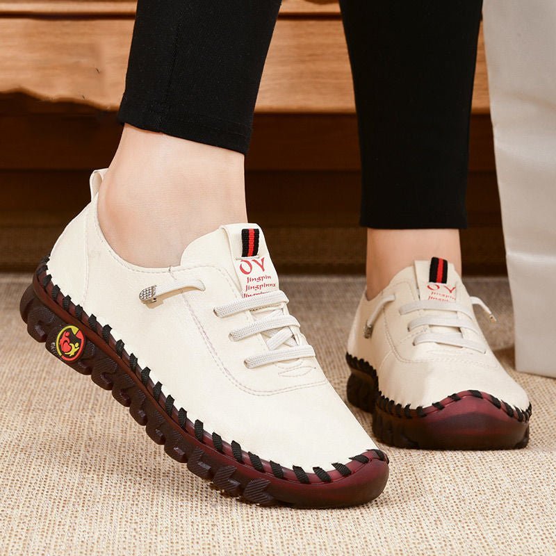 NIVANOO | Mocassins Confort en Cuir Souple