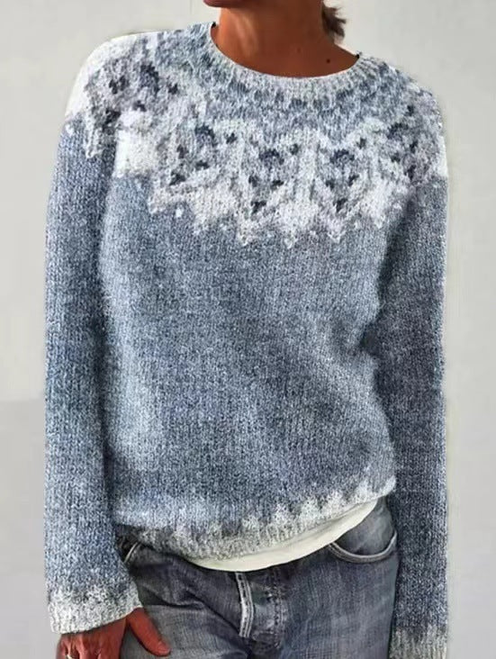 NIVANOO | Pull-Over Élégant à Silhouette Flatteuse