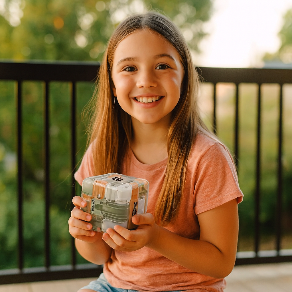 3D Labyrinth Puzzle Cube