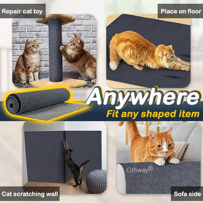 Free-cut Self-adhesive Cat Scratching Pad