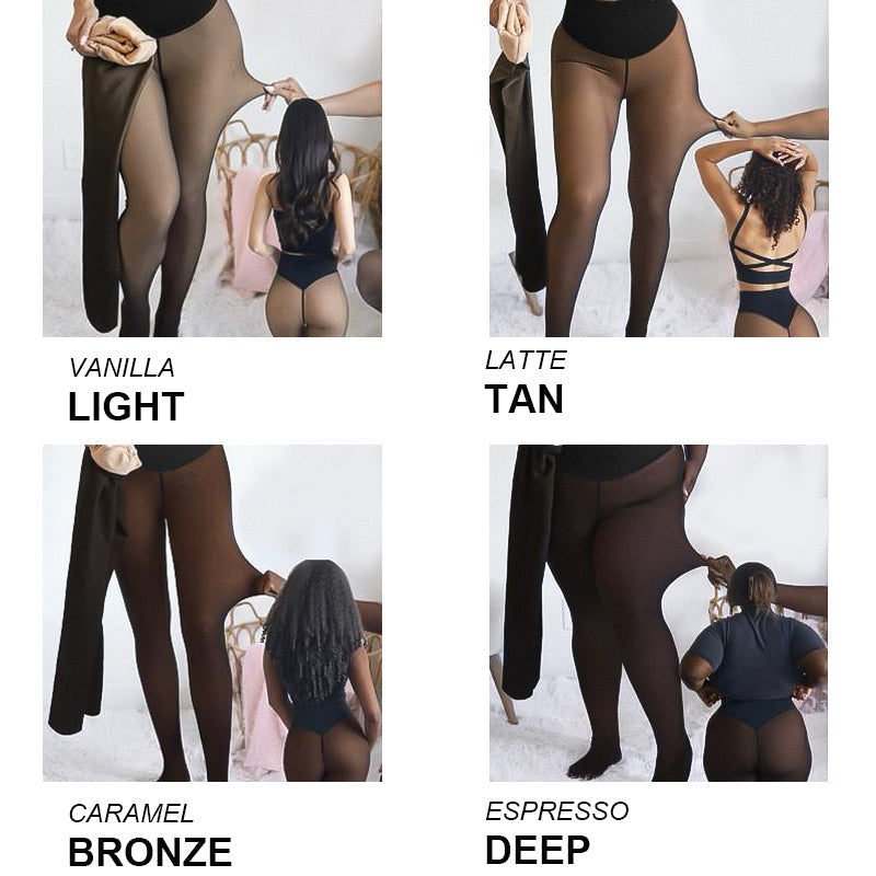 🎄 New Compression Magic Leggings – Fleece-Lined Warmth from XXS to 3XL❄️-2