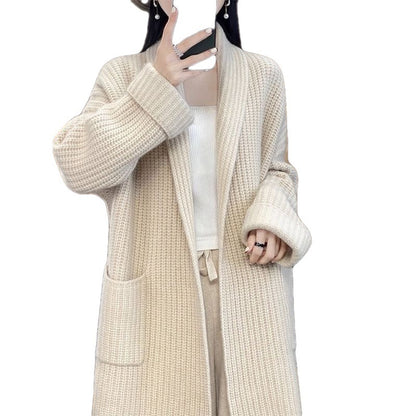 NIVANOO | Manteau Long Décontracté et Élégant