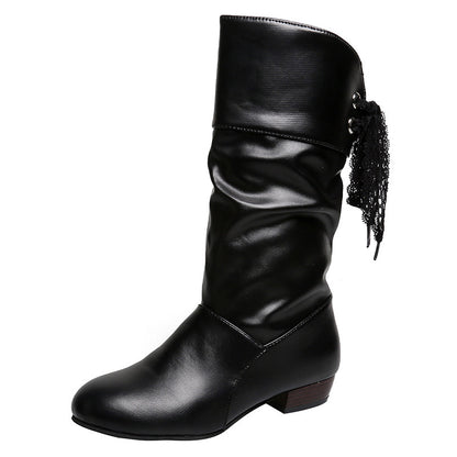 NIVANOO | Bottes Courtes à Bout Rond