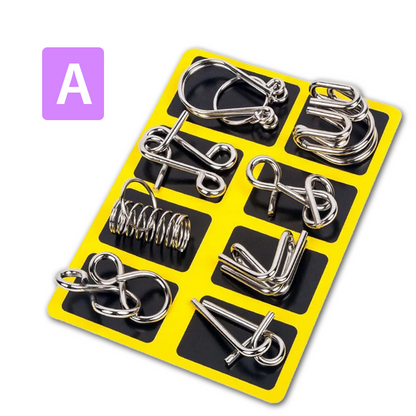 Untangling Iron Link Unlock Interlock Game