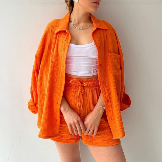 Ensemble Fluide Chemise & Short