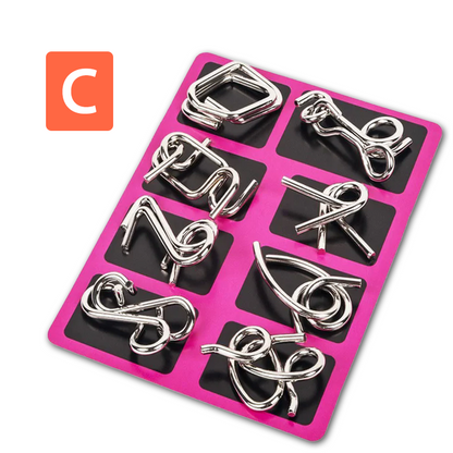 Untangling Iron Link Unlock Interlock Game