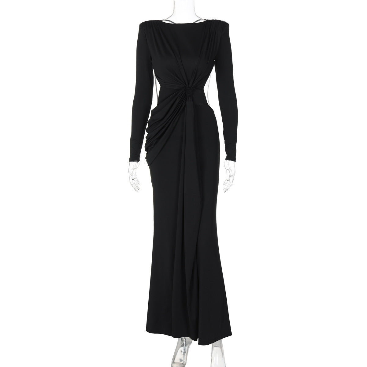 Robe Ajustée Sexy Dos Évidé
