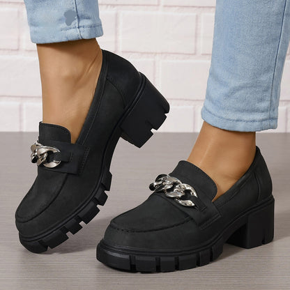 NIVANOO | Chaussures à Chaîne Élégantes