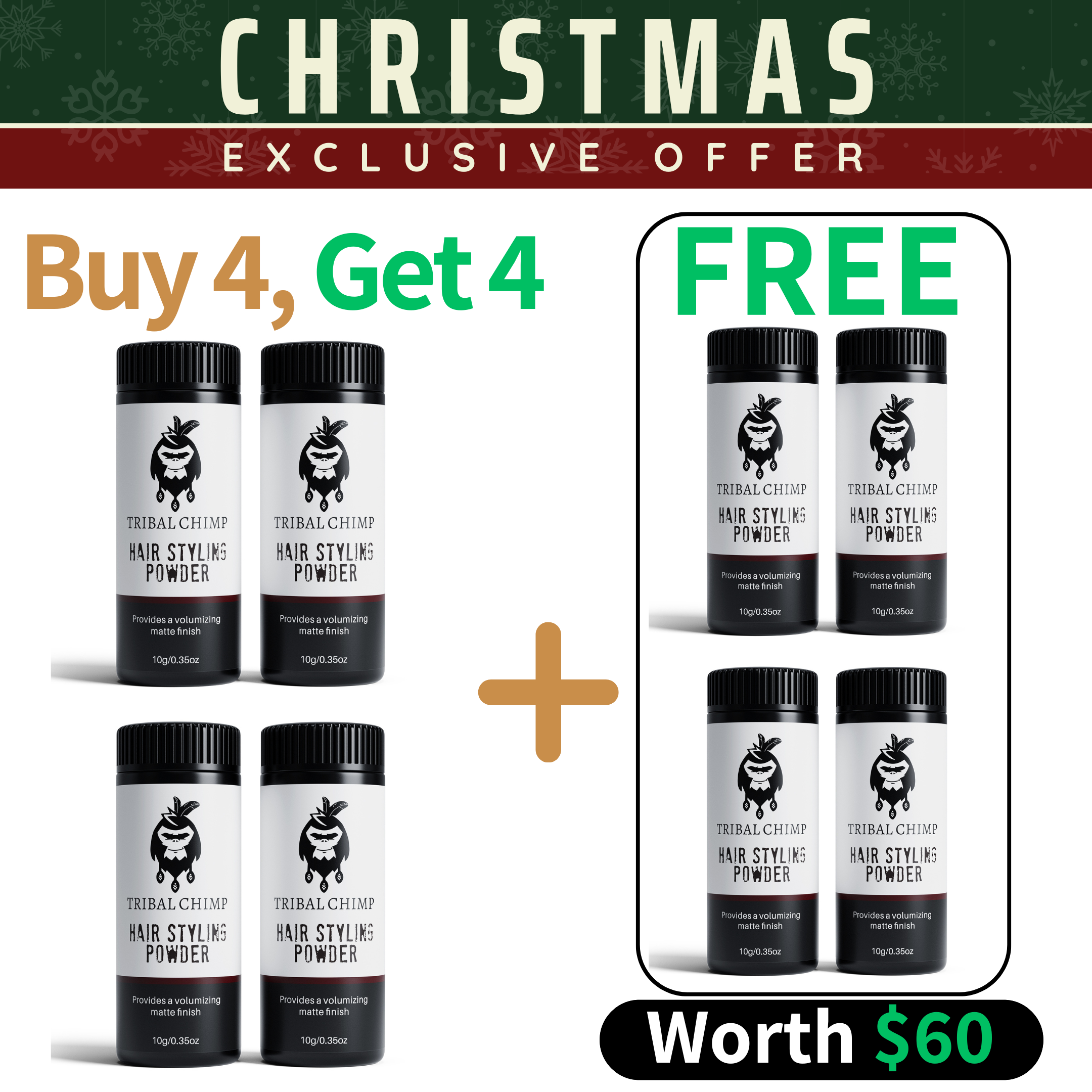 Buy 4 Get 4 FREE