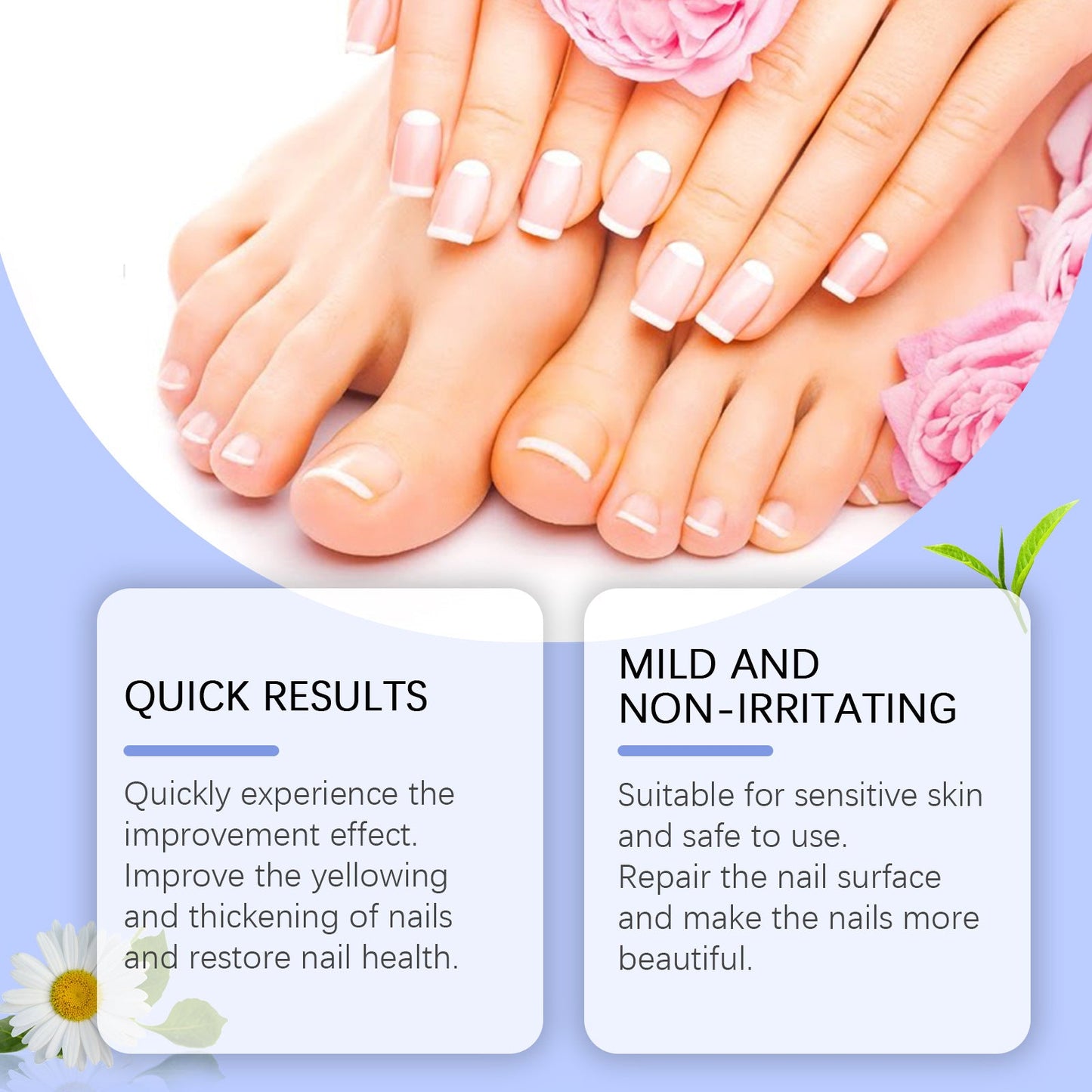 Nail care strips: gentle nail care, convenient for daily cleaning and easy to use.