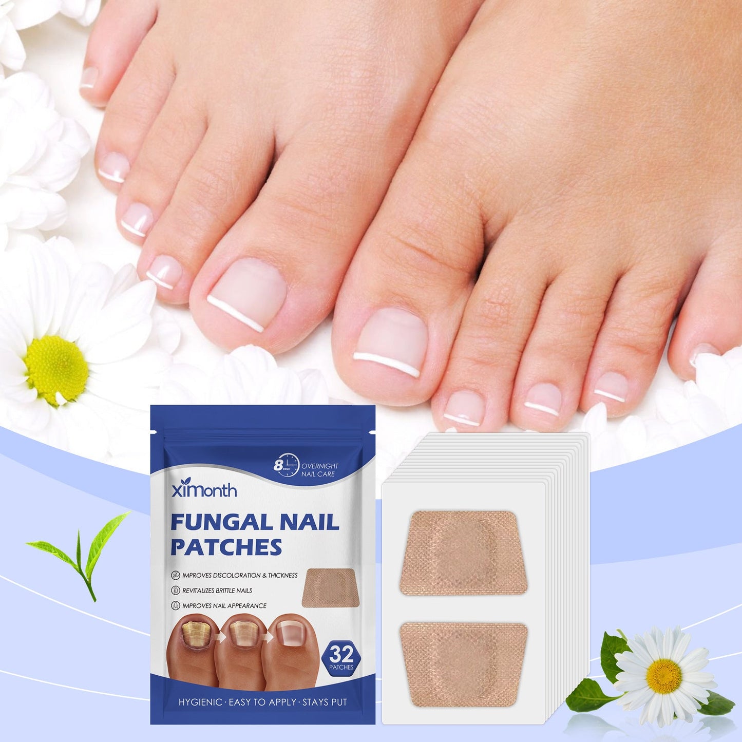 Nail care strips: gentle nail care, convenient for daily cleaning and easy to use.