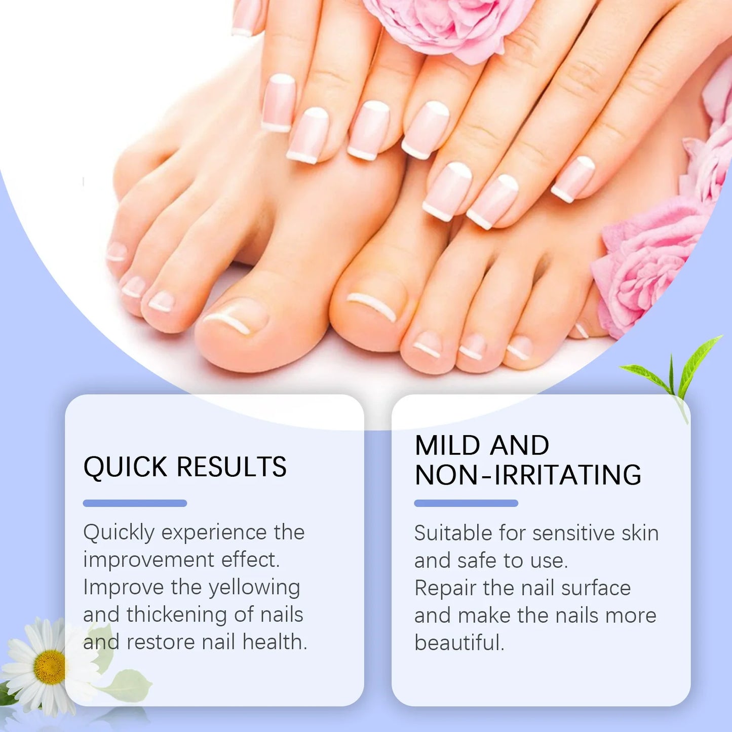 Nail care strips: gentle nail care, convenient for daily cleaning and easy to use.