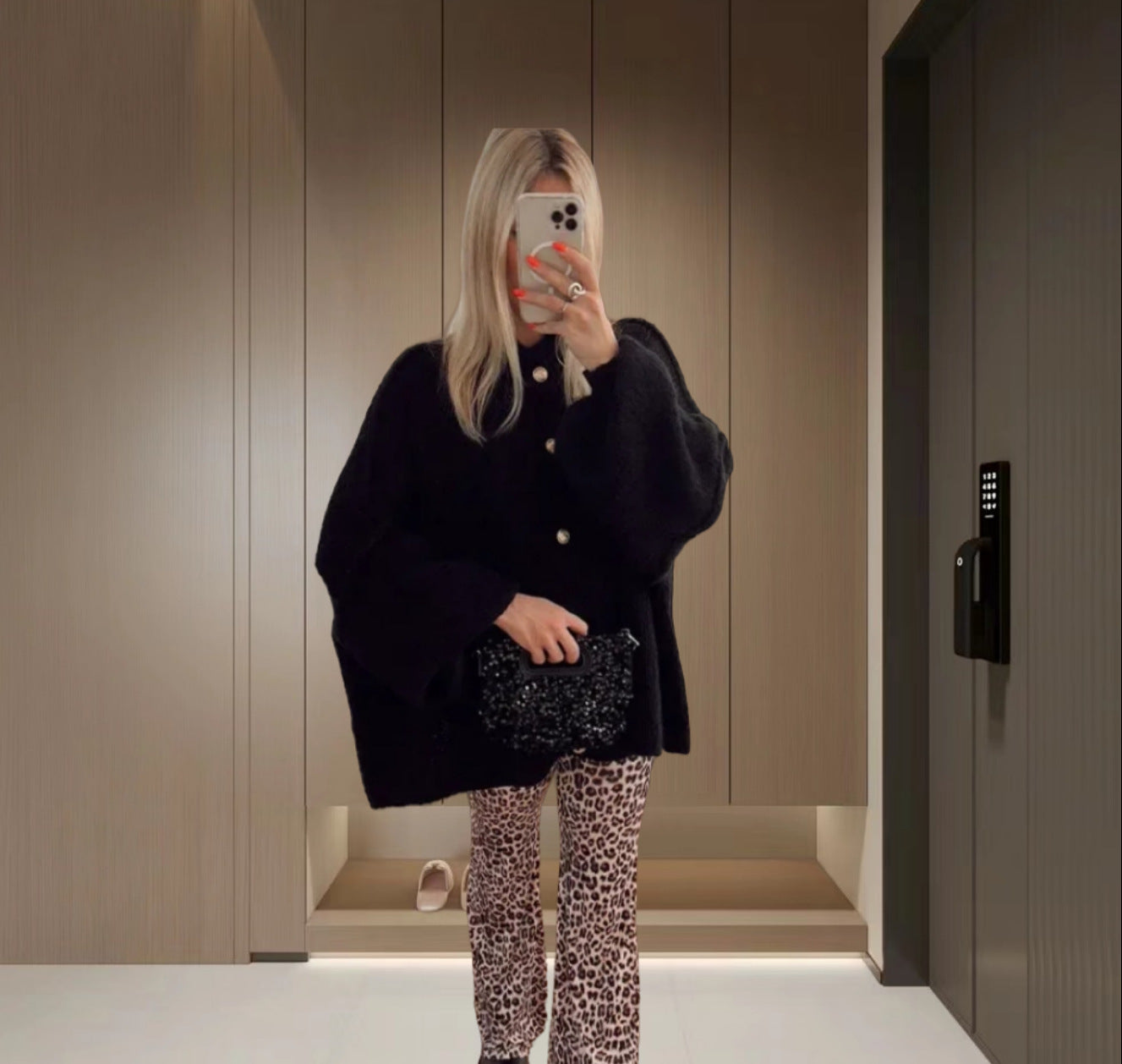 NIVANOO | Cardigan Décontracté Uni – Coupe