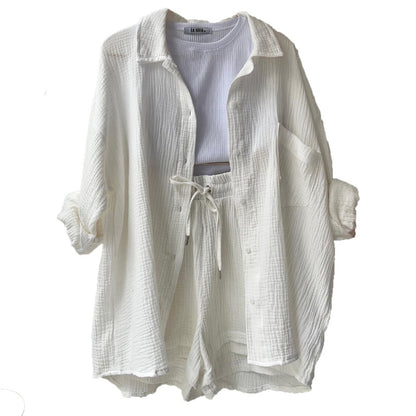 Ensemble Fluide Chemise & Short
